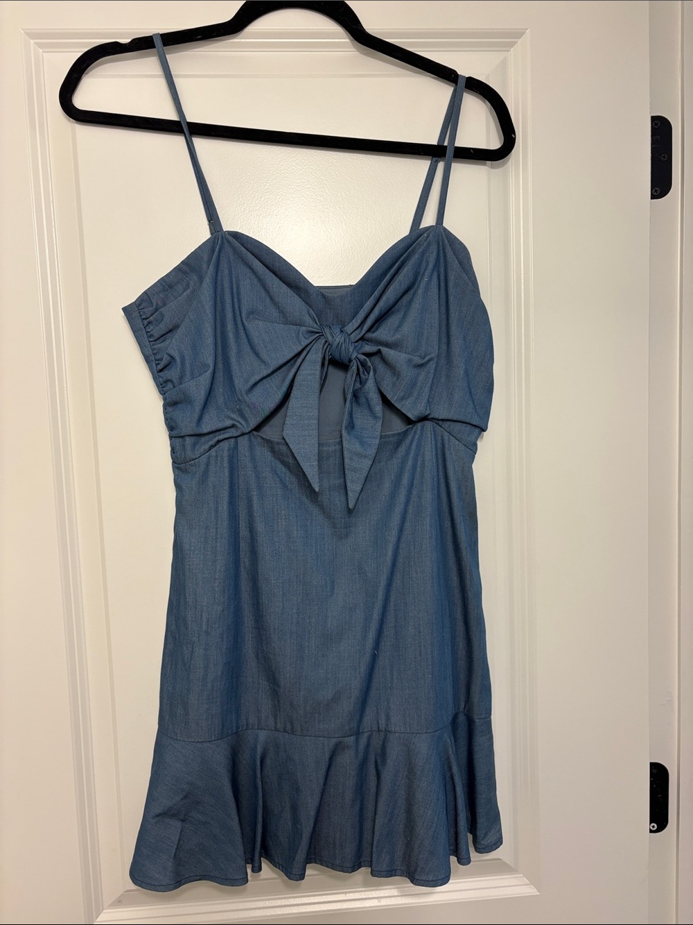 Lovers and Friend denim mini dress